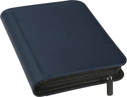 Vista 31 de Carpeta de Tarjetas de 4 Bolsillos con Cremallera, Libro Portatarjetas de 288 Bolsillos, Carpeta con Cremallera de Cubierta de PU Premium, Carpeta