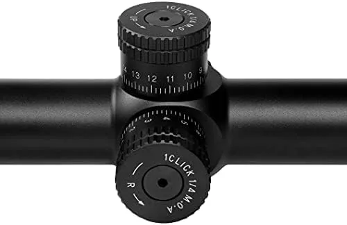 Vista 5 de 3-12x40 con ajuste de paralaje, mira telescópica para rifle de caza, tubo de 30mm, torretas W/E bloqueables, amplio campo de visión, ocular