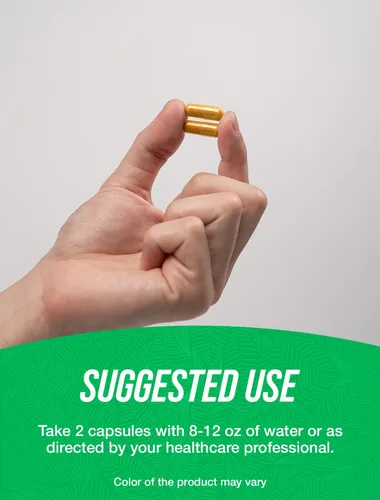 Vista 4 de BulkSupplements. Com Cápsulas de extracto de cúrcuma, suplemento de cúrcuma, suplemento de curcumina de cúrcuma, 1000 mg, sin gluten, 120 cápsulas