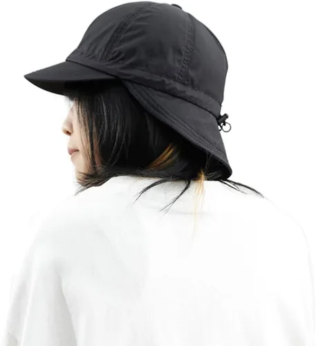 Vista 2 de Croogo Gorra de béisbol de ala corta, de secado rápido, para deportes, sin estructura, impermeable, sombrero de pescador, sombrero de camionero
