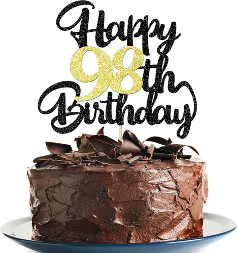 Vista 23 de Decoración para pastel de cumpleaños número 18, decoración de feliz cumpleaños para fiesta de 18 años, complemento de regalo (18)