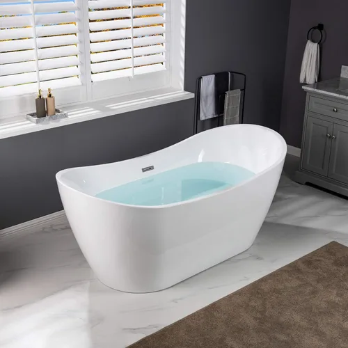 Vista 13 de WOODBRIDGE BTA1515-B/N-Drain &O + Pillow BAÑERA, con secado de níquel cepillado