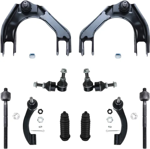 Vista 128 de Detroit Axle - Kit de suspensión de 10 piezas para Nissan Frontier Xterra Pathfinder 2005-2012, 4 brazos de control superiores inferiores