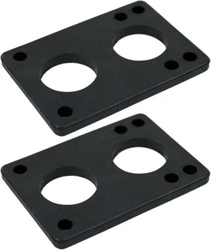 Dime Bag Hardware Almohadillas elevadoras de goma con cuña en ángulo de 5/16"-9/16" (0.315 in-0.551 in)