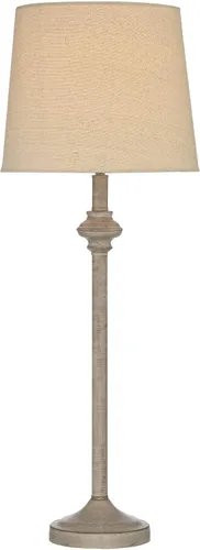 Vista 7 de 360 Lighting Carter - Juego de lámparas de pie tradicionales de 3 piezas de tela de metal beige crema cónica para sala de estar, dormitorio, casa