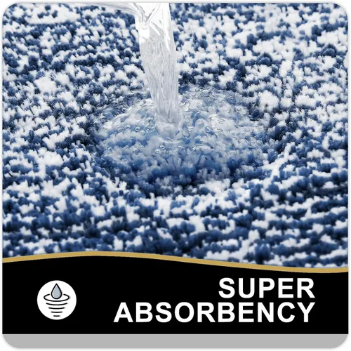 Vista 87 de OLANLY Alfombras de baño 30x20, tapete de baño de microfibra extra suave y absorbente, antideslizante, lavable a máquina, secado rápido, alfombra