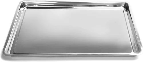 Vista 3 de Fox Run Sartén para rollos de gelatina de acero inoxidable y bandeja para hornear galletas, 16.25 x 11.25 x 0.75 pulgadas