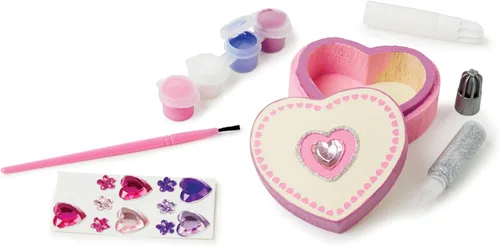 Vista 9 de Melissa & Doug Decorate-Your-Own - Caja de madera para manualidades