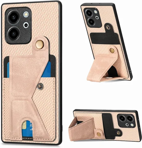 Vista 241 de Funda para Oppo K10x / OnePlus Nord CE 2 Lite 5G Funda para Realme 9 5G / 9 Pro / Q5 / V25 Funda de piel sintética con ranuras para tarjetas