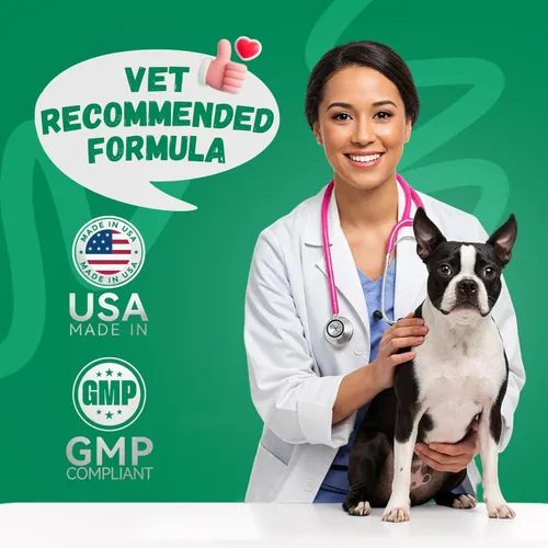 Vista 6 de Furrolika 60 unidades de multivitamínicos masticables suaves, fabricados en los Estados Unidos, vitaminas y suplementos para perros con glucosamina