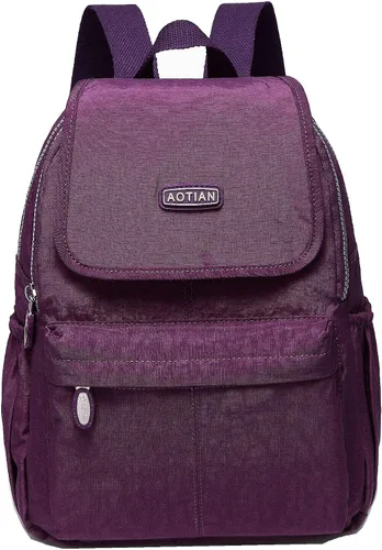AOTIAN Small Lightweight Nylon Casual Travel Hiking Daypack Backpack for Girls and Women - 9 Liters