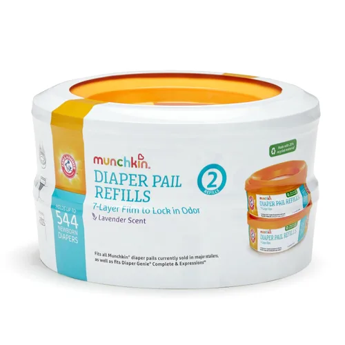 Vista 7 de Anillo de repuesto para cubeta para pañal Munchkin Arm and Hammer, Anaranjado