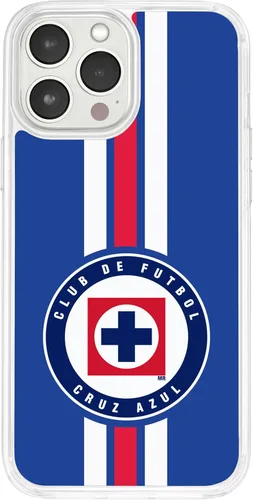 Vista 4 de Affinity Bands Cruz Azul - Funda de alta definición compatible con Apple iPhone 11 (patrón de cepillado)