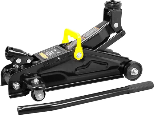 Vista 4 de Torin AT82001B - Combo de gato hidráulico para carretilla de servicio/piso con 2 soportes de gato, capacidad de 2 toneladas (4,000 libras)