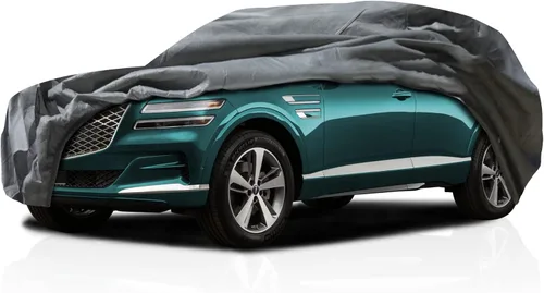Funda de automóvil de 5 capas para Genesis GV60 2023-2025 SUV de 4 puertas, ajuste semi personalizado, cobertura completa, contaminación, polvo,