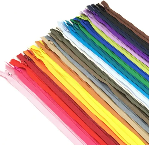 60 cremalleras de 9 pulgadas, 25 colores, cremallera de bobina de nailon a granel #3 para manualidades de costura a medida (longitud neta 7.5