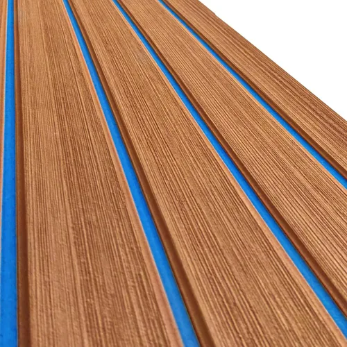 Vista 20 de HZshark Piso de lancha de espuma EVA autoadhesiva de 6mm antideslizante, alfombra marina de teca para lancha, almohadilla de cubierta de espuma