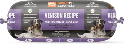 Vista 14 de Receta de carne de res y cordero: rollos de comida congelada prémium para perros de Nueva Zelanda, criados en pastos, de corral, pasteurizados