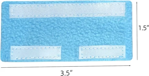 Vista 4 de Paquete de 4 almohadillas de cánula nasal para los oídos de cánula suave, protectores de oídos para usuarios de oxígeno para evitar el dolor de oído
