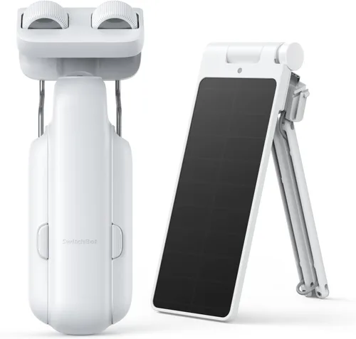 Vista 10 de SwitchBot Abridor de Cortinas Automático - Control Remoto Bluetooth Cortina Inteligente con Aplicación/Temporizador, Motor de Alto Rendimiento