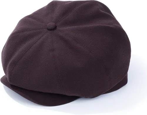 Gorra de Newsboy para hombre, 8 paneles irlandeses para novatos Café