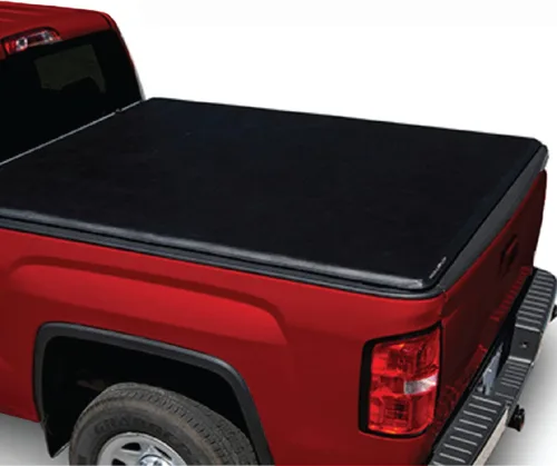 LEER | Compatible con GM Chevy Silverado/GMC Sierra 2019-2023 con caja de 5 pies 8 pulgadas | Cubierta Tonneau para caja de camioneta | Fácil de