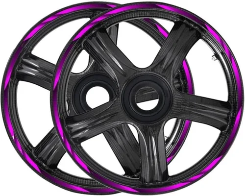 Vista 3 de Calcomanías de motocicleta para llanta de rueda Bajaj para Dominar 400 para Platina para Pulsar 100 125 150 200 17 pulgadas calcomanías de llanta