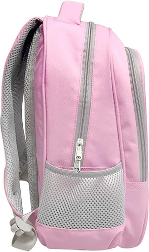 Vista 3 de Mochila escolar personalizada de 13 pulgadas TurnRed Anime reflectante a rayas rosas para niñas, rosado-4, Viajar
