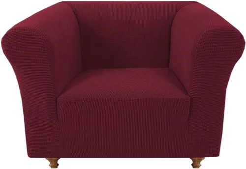 Vista 37 de Funda elástica Chesterfield para sofá, funda de tela jacquard para sofá de 3 cojines, protector de muebles antideslizante resistente a mascotas