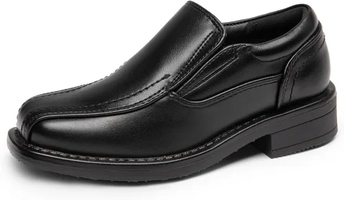 Bruno Marc Mocasines sin cordones para niños Negro