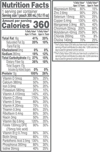 Vista 4 de Compleat Pediatric Organic Blends Suplemento oral pediátrico Mezcla de plantas 10.1 oz Bolsa 24 Ct