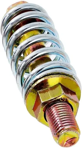 Vista 8 de Rwraps M10-0.049 x 2.638 in Kit de pernos y tuercas de resorte de escape, clase 10.9 de repuesto para pernos de escape y kit de accesorios