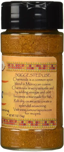 Vista 3 de Chermoula - Marroquí marinada de pescado 2.0 oz - Zamouri Spices