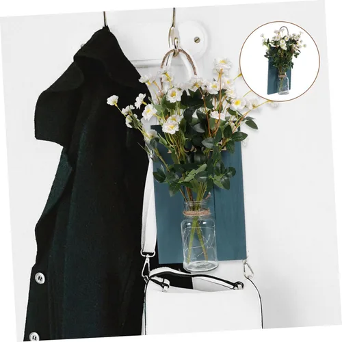 Vista 8 de DECHOUS 2 apliques de pared para pared, tarros de albañil, luces de pared rústicas, luz solar decorativa, decoración del hogar, luces de pared