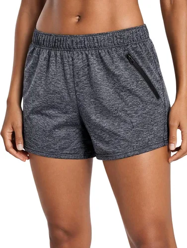 Vista 15 de Paquete de 1 o 5 pantalones cortos de entrenamiento para mujer con Negro