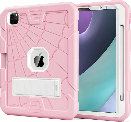 Vista 13 de TSQQST Funda para iPad Pro de 11 pulgadas Funda M4 5ª generación 2024, iPad Pro 11 Funda con soporte para lápiz + soporte, funda protectora