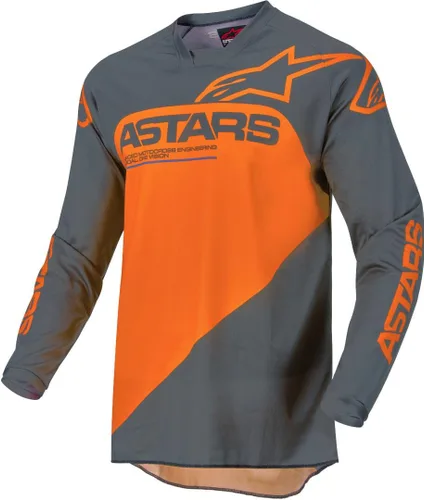 Vista 3 de Alpinestars - Camiseta Racer Graphite, color negro, talla Lg (3761922-10-L)