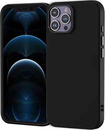 Vista 54 de TENOC Funda para teléfono compatible con iPhone 11, color negro, antihuellas, antigolpes, mate, para 6.1 pulgadas