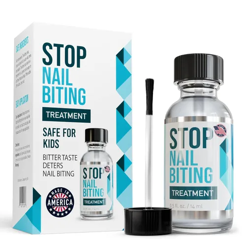 Tratamiento para detener las mordeduras de uñas para niños, esmalte de uñas amargo transparente para romper suavemente el hábito, prevención segura