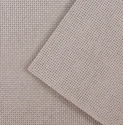 Vista 17 de KCS 59" x una yarda 18 Ct Counted algodón Aida tela de punto de cruz (blanco antiguo)