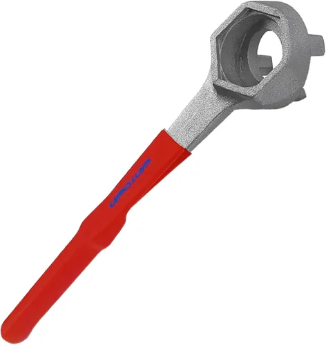 Vista 4 de Llave de tambor de aluminio, llave Bung, herramienta de abridor de barril para abrir tambor de 10, 15, 20, 30, 55 galones, se adapta a 2" y 3/4
