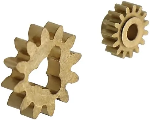 Vista 2 de BENET Rueda de engranaje de cobre compatible con Mercedes W140 R129 VDO odómetro velocímetro 15 y 12 dientes