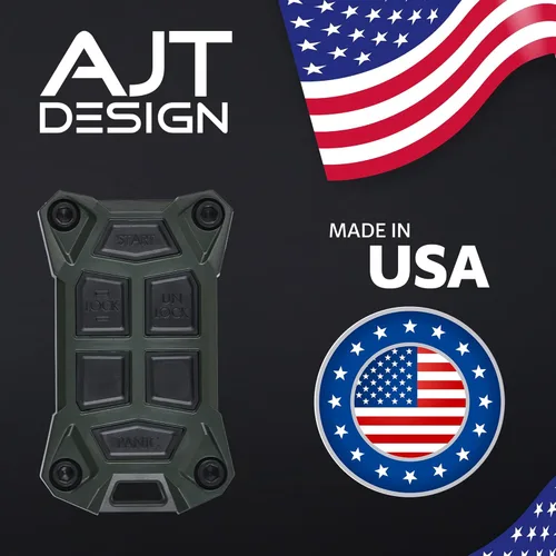 Vista 7 de AJT DESIGN Funda de Repuesto para Llavero Compatible con 2014-2018 Chevrolet Silverado, GMC Sierra 2013+ Chevy Colorado, GMC Canyon 2012+