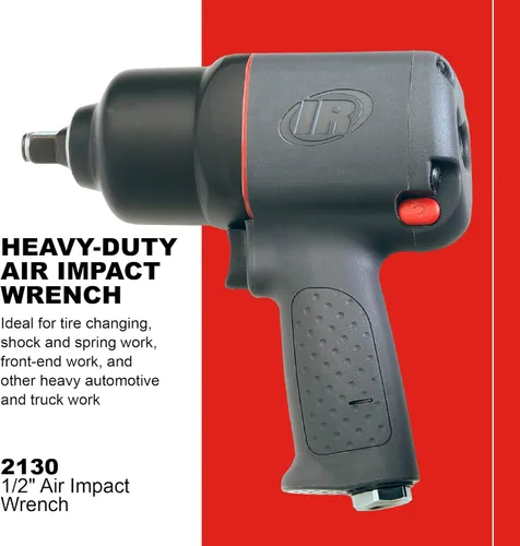 Vista 2 de Ingersoll-Rand 2130 llave de impacto neumática de uso pesado de 1/2 pulgada