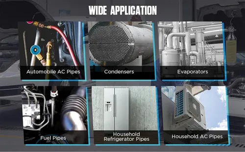 Vista 6 de Kit de Limpieza de CA Sistema de Aire Acondicionado Recipiente Limpio con Manómetro de Presión de Monitoreo en Tiempo Real y Válvula de Alivio Juego