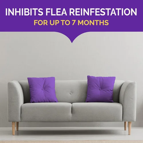 Vista 7 de Insecticida Hot Shot para chinches y pulgas, Paquete de 6