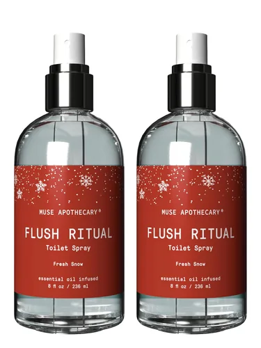 Vista 63 de Muse Apothecary Flush Ritual - Espray para inodoro aromático y refrescante, usar antes de ir, 2 onzas, infundido con aceites esenciales naturales