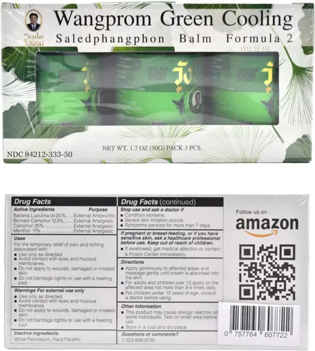 Vista 9 de Bálsamo de hierbas 1.76 oz (paquete de 3) (verde)