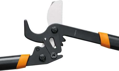 Vista 3 de Fiskars 394801-1003 PowerGear2 Bypass Lopper 32 pulgadas negronaranja y 91696935J 25-33 pulgadas cizalla extensible de setos 9169 85 pulgadas