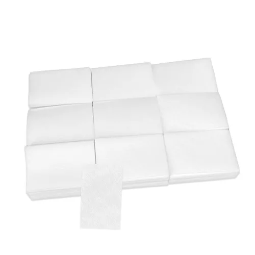 Vista 8 de Eyxformula 1000 toallitas de uñas sin pelusas, almohadillas quitadoras de esmalte de gel, almohadillas de algodón absorbentes para rutina
